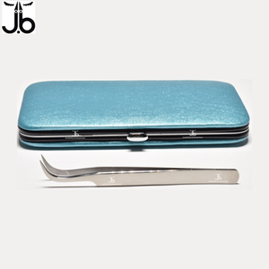 แหนบต่อขนตาคุณภาพสูง สแตนเลสอย่างดี สำหรับมืออาชีพ รับทำฉลากสินค้า ทนทาน ป้องกันไฟฟ้าสถิต สำหรับบรรจุในซอง - Product Image 3