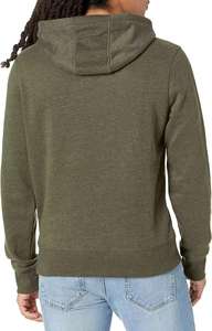 Sudadera con capucha de lana de algodón personalizada moda impresa lisa en blanco de peso pesado de lana de gran tamaño pulóver con capucha hombres invierno - Product Image 3