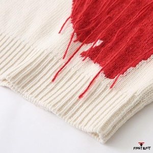 Pull en laine/cachemire respirant décontracté pour femme, de grande taille, de haute qualité, nouveau design, en vente - Product Image 4