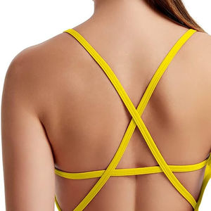 Última nueva llegada trajes de salto para mujer hechos a medida tejido fino transpirable logotipo personalizado impreso mono de mujer - Product Image 5