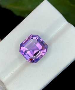 8 CTS Naturel Ametrine Gemstone Top Qualité 100% Naturel Bio Ametrine Asher Cut Shape Loose Cut Stone Sparkling Ametrine. Rougeoyant - Product Image 3