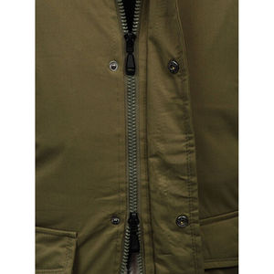 Veste parka tendance pour homme avec couette 300gsm entièrement chaude fabriquée au Pakistan Service OEM personnalisé - Product Image 3