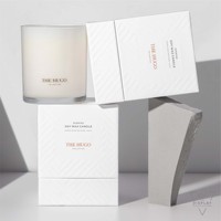 Emballage de boîte cadeau et d'expédition imprimé personnalisé pour crème Biscuit pain bougie soins de la peau Holy Berry Vamelava fenêtre au design unique