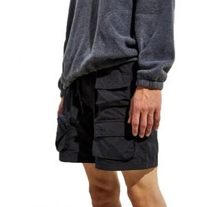 กางเกงขาสั้นผู้ชายแบบสั่งทำกางเกงขาสั้นสำหรับใส่ทำงานหลายกระเป๋ากางเกงขาสั้นสำหรับผู้ชายกางเกงขาสั้นคาร์โก้แบบทนทานและสะดวกสบายสำหรับใช้งานกลางแจ้ง - Product Image 2