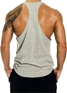 OEM Fitness Wear Body Building Gym Wear Tank Top Impresión personalizada Deportes Muscle Vest - Product Image 3