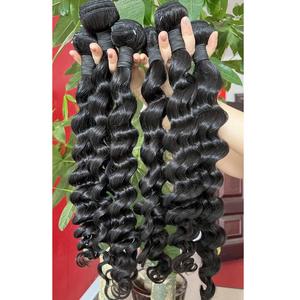 Paquets de cheveux bruts vietnamiens ondulés naturels bouclés de vague vierge - Product Image 1