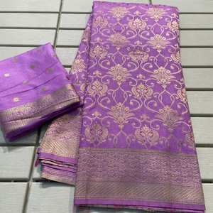 Diseñador indio Bollywood étnico seda Sari última tradicional exclusiva blusa elegante fiesta Nupcial desgaste tendencia Setter mujer chica - Product Image 1