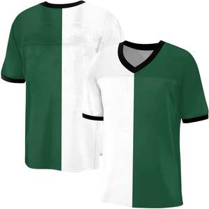 Camiseta de fútbol americano personalizada OEM impresión por sublimación secado rápido corto al por mayor para la escuela uso universitario tela de malla de poliéster - Product Image 6