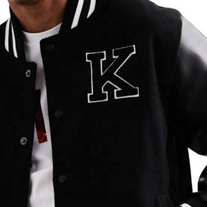 Chaquetas Varsity Bordadas Personalizadas para Hombre, 100% Lana, Estilo Vintage, Resistentes al Viento, para Invierno - Product Image 6