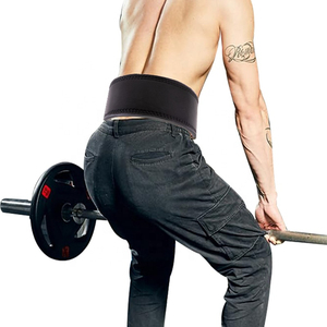 เข็มขัดยกน้ำหนักเข็มขัดยกน้ำหนักแบบปรับแต่งได้เข็มขัดพยุงหลังสำหรับออกกำลังกายฟิตเนสยิมขายส่ง - Product Image 3