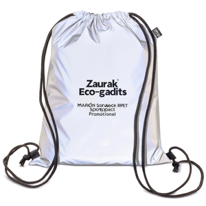 Zaurak Eco-Gadgets Zaino Sportivo Riflettente in RPET con Coulisse Promozionale - Product Image 3