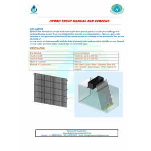 ตัวกรอง1000L หน้าจอเหล็กเส้นกลสแตนเลสสำหรับการบำบัดน้ำเสียและน้ำ220V ส่วนประกอบหลักของมอเตอร์ PLC รวมอยู่ด้วย - Product Image 3