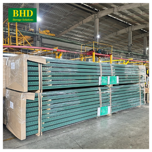 Rayonnage à palettes standard américain de couleur orange à faisceau de longueur personnalisé en acier de meilleur choix pour la gestion des stocks en entrepôt - Product Image 3