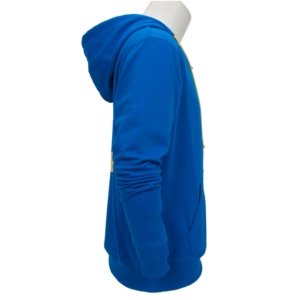 Sweat à capuche en coton à fermeture éclair couleur bleu royal avec couleurs personnalisées et broderie au meilleur prix Sweat à capuche Offre Spéciale pour unisexe - Product Image 2