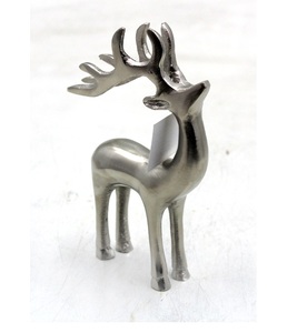 Cerf en aluminium de créateur moderne blanc PC pour Noël renne décoratif décoration de la maison fait à la main personnalisé - Product Image 3