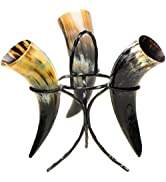 Corne à boire en corne de boeuf de buffle de haute qualité pour la décoration de la maison de Style nautique de bière de whisky Technique brute vente de qualité Standard - Product Image 6