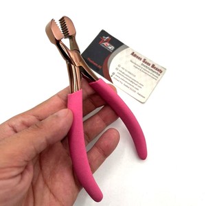 Herramienta de Belleza de Acero Inoxidable Hecha a Medida para Extensiones de Cabello con Fusión de Queratina, Alicates para Romper y Triturar, Impresión de Logotipo, Resistente al Agua - Product Image 5