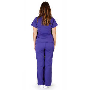 Uniformes Médicos Personalizados para Enfermeras, Uniformes de Hospital, Conjunto de Uniforme de Enfermera con Parte Superior y Pantalones Deportivos - Product Image 3