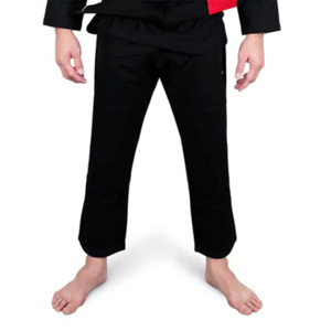 Pantalones Core Gi Negros de 10 oz, Algodón Ripstop con Costuras Reforzadas, Pantalones de Entrenamiento y Competición de Jiu Jitsu, Corte Atlético Ajustado - Product Image 2