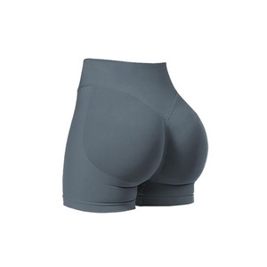 Pantalones cortos deportivos de verano para mujer, pantalones cortos deportivos para correr, pantalones cortos de gimnasio lisos en blanco, pantalones cortos deportivos de Yoga de doble capa para mujer - Product Image 4