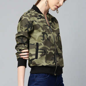 Chaqueta Bomber de Moda para Mujer, Informal, con Cremallera, Manga Larga, Transpirable, para Invierno - Product Image 2