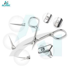 ALMAC Ciseaux à cuticules pour les professionnels des ongles, lames tranchantes et action douce pour un toilettage parfait des cuticules - Product Image 2