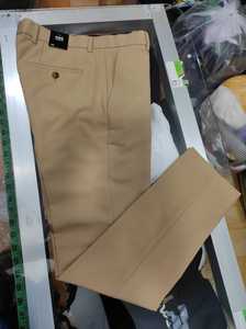 Printemps automne hommes droit taille haute costume en gros Style britannique pantalon mince froncé réunion formelle pantalons d'affaires Unique - Product Image 3