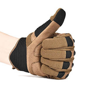 Gants tactiques de haute qualité pour hommes Gants en cuir à écran tactile pour les activités de plein air - Product Image 4