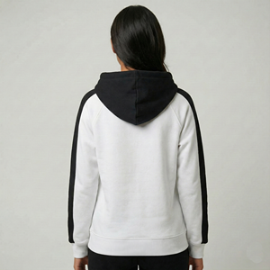 Sweat-shirts à manches raglan pour femmes, MOQ faible, mélange de coton de qualité supérieure, pull à capuche, impression personnalisée, prix de gros, sweat-shirts en vrac - Product Image 2