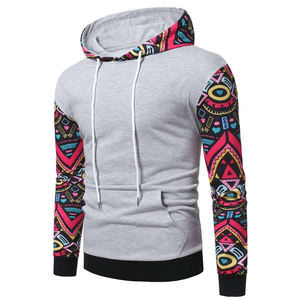 Sudaderas con Capucha Sublimadas para Hombre al por Mayor, Manga Larga, 100% Algodón, Transpirables, Cómodas, Casuales, Ecológicas - Product Image 1