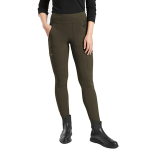 Best Edition Women's High Quality Breathable Mid-Waist <b>Leggings</b> Customizable Design with Drawstring Closure Solid <b>Pattern</b> - Product Image 1