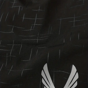 Pantalones Cortos Básicos de Malla para Hombre, Shorts Holgados de Cintura Media para Correr, Fitness, Baloncesto y Playa, Logotipo Personalizado - Product Image 1