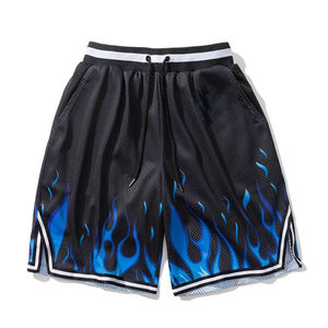 Bsci, venta al por mayor de ropa deportiva, verano 2025, logotipo personalizado, impresión por sublimación, Material de poliéster, pantalones cortos de baloncesto para hombre al por mayor - Product Image 1