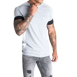 Wholesale Blank T <b>Shirt</b> <b>Short</b> <b>Sleeves</b> Summer Clothes Slim Logo Customized Gym Fitness Sports T <b>Shirts</b> for <b>Men</b> - Product Image 1