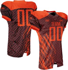 Venta al por Mayor de Camisetas de Fútbol Americano Personalizadas 2026, 100% Poliéster, Uniforme Transpirable con Mangas Cortas, Servicio OEM - Product Image 5