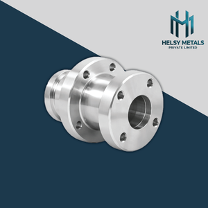 Flange de moyeu en aluminium usiné VMC avec des tolérances strictes et une résistance à la corrosion pour les applications mécaniques et industrielles haut de gamme - Product Image 1