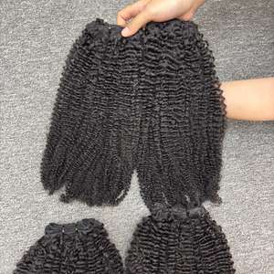 ผมเวียดนามหยิกเป็นลอนแบบหยาบจากผู้บริจาคคนเดียว - Product Image 3