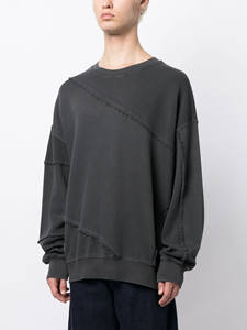 Sudadera transpirable hecha a mano en suavidad, ropa de calle refinada, sudadera, núcleo minimalista, diseño consciente y suavidad esencial - Product Image 2