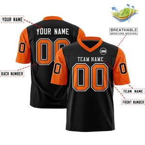 Maillot de football américain personnalisé de qualité supérieure pour hommes maillot de rugby d'entraînement de jeu de football d'athlète à séchage rapide respirant - Product Image 2