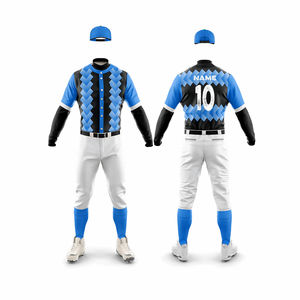 Maillot de baseball et uniforme personnalisés de haute qualité, 100% Betherlval, logo personnalisé imprimé, taille homme, livraison gratuite - Product Image 2