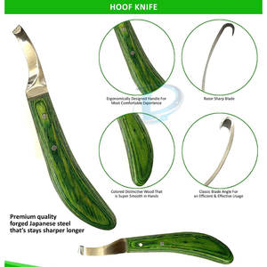 มีดตัดกีบสัตว์แบบขายส่ง ผลิตตามสั่ง รุ่นใหม่ล่าสุด อุปกรณ์สัตวแพทย์ มีดตัดกีบสัตว์ ขายดี - Product Image 4