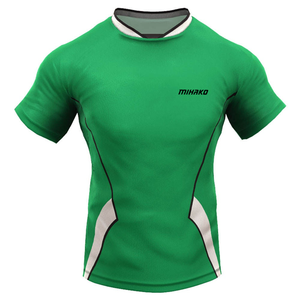 2024 meilleure qualité hommes Rugby maillot ensemble professionnel Logo personnalisé OEM uniforme confortable respirant désodorisant Football porter - Product Image 2
