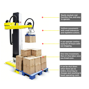 Machine <span class=keywords><strong>de</strong></span> palettisation <span class=keywords><strong>de</strong></span> type <span class=keywords><strong>colonne</strong></span> industrielle, capacité <span class=keywords><strong>de</strong></span> charge 150 kg, pour la logistique d'entreposage - Product Image 3