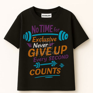 T-shirt à bas prix imprimé de logo personnalisé pour les hommes | T-shirt à manches courtes 100% coton en gros Loos Fit pour hommes | OEM/ODM disponible - Product Image 3
