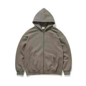 Premium Quality Hoodies Men's High Quality Oversized Hoodie Regular Sleeve Sweatshirt Custom Printed Logo <b>Winter</b> Hoodie - Product Image 2