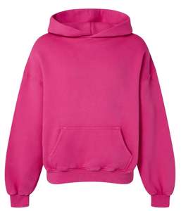 Sudadera con Capucha de Felpa Francesa, 100% Algodón, de Lujo, Personalizada, de Corte Regular, con Estampado en Relieve, Ecológica, al por Mayor - Product Image 2