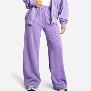 Pantalon de jogging baggy avec logo personnalisé pour femmes, coupe décontractée avec poches - Product Image 4