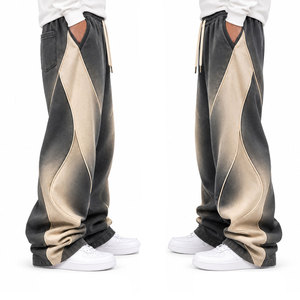 Pantalones Deportivos de Lona a la Moda, Cintura Media, para Adultos, Estilo Urbano, Cómodos, Transpirables, Estilo Holgado, Más Vendidos - Product Image 2