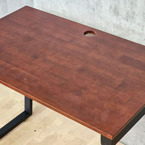 Concept Trapeze Assembly <b>Desk</b> 100x60cm Modern Minimalist Design Ergonomic <b>Foldable</b> Metal Office Furniture-HBTC001 - Product Image 4