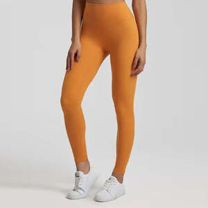 กางเกงขาสั้นเอวสูงสำหรับผู้หญิงกางเกงรัดรูปยกกระชับบั้นท้ายสำหรับใส่เล่นโยคะ - Product Image 1